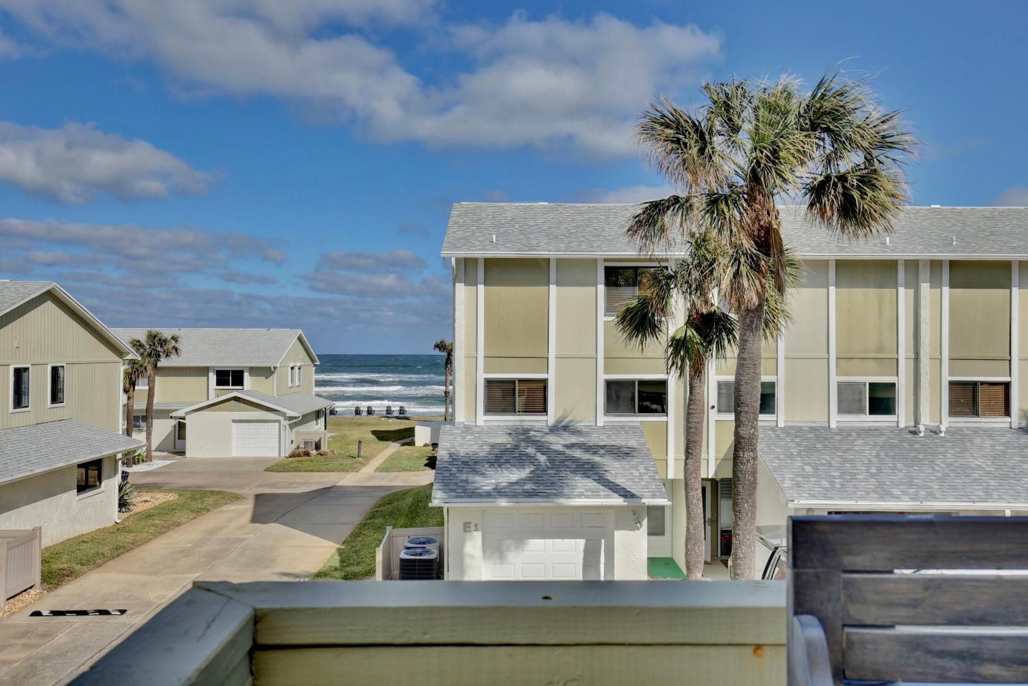 Zen Beach Retreat - Ocean View Townhouse -No Drive Beach New Smyrna Beach Exteriér fotografie